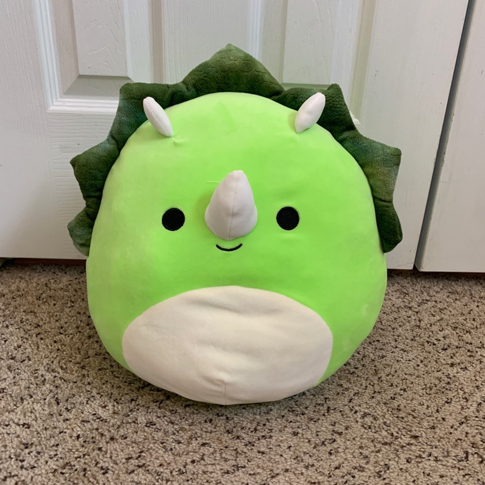 Tristan the Triceratops 12” Squishmallow